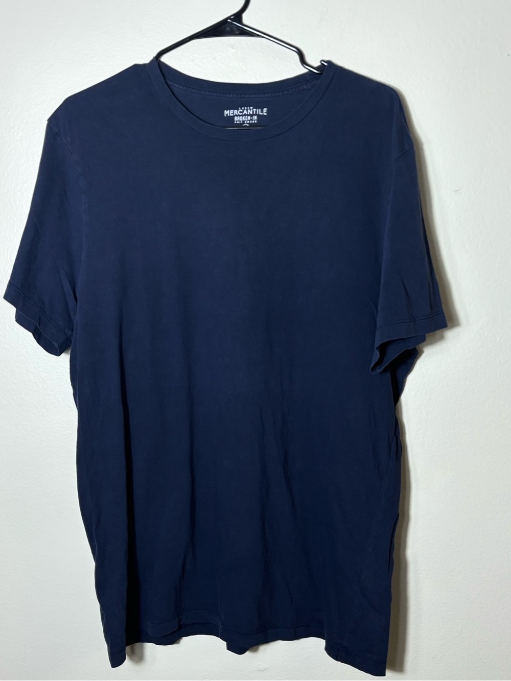 J Crew Mercantile Broken In Tshirt Men Sz L Cotton
